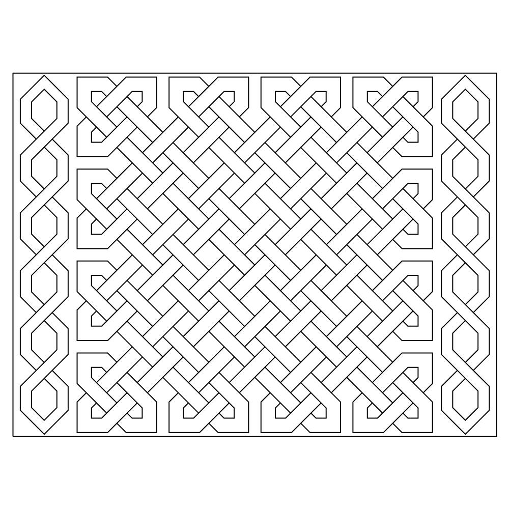 placemat celtic 001 Digital Pattern Sweet Dreams Quilt Studio